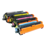 M&A Global Remanufactured Black; Cyan; Magenta; Yellow High Yield Toner Cartridge Replacement For HP 656X, Pack Of 4, HP 656X 4 CLR SET