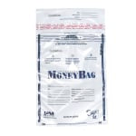 PM Company Clear Disposable Plastic Deposit Bags, 9in x 12in, Pack Of 100