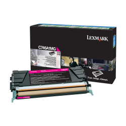 Lexmark C746A1MG Return Program Magenta Toner Cartridge