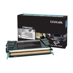 Lexmark C746H1KG High-Yield Black Toner Cartridge