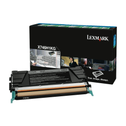 Lexmark X746H1KG High-Yield Black Toner Cartridge