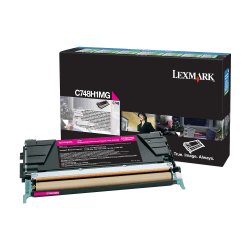 Lexmark X748H2CG High-Yield Magenta Toner Cartridge