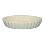 International Tableware Oval Souffle Pans, 7 Oz, White, Set Of 12 Pans