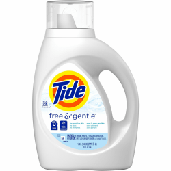 Tide Free & Gentle Detergent - 46 fl oz (1.4 quart) - 1 Bottle