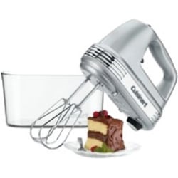 Cuisinart Power Advantage Plus 9-Speed Hand Mixer, Brushed Chrome