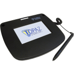 Topaz SigLiteColor T-LBK43LC-BSB-R Signature Pad - Backlit LCD - Passive StylusUSB - 3.90in x 2.20in Active Area LCD - Backlight - 480 x 272 - USB