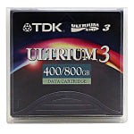 TDK LTO Ultrium 3 Data Cartridge, 400GB