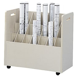 Innovative Storage SpaceMaker Fold N Roll Cart System, 21 3/4inH x 14 1/2inW x 18 1/2inD