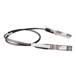 HPE X240 Direct Attach Cable - Network cable - SFP+ to SFP+ - 2 ft - for HPE 5120, 5500, 59XX, 75XX; FlexFabric 1.92, 11908, 12902; Modular Smart Array 1040