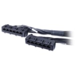 APC Cat. 6 UTP CMR Data Distribution Cable - RJ-45 Female - RJ-45 Female - 5ft - Black