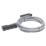 APC Cat5e CMR Data Distribution Cable - RJ-45 Female - RJ-45 Female - 37ft - Gray