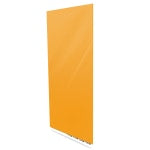 Ghent Aria Low-Profile Magnetic Glass Whiteboard, 120in x 48in, Marigold