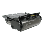 Hoffman Tech Remanufactured Black Toner Cartridge Replacement For Lexmark T640, T642, T644, IG200222