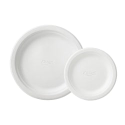 Chinet Dinner Plates, 8 3/4in, Classic White, Pack Of 500