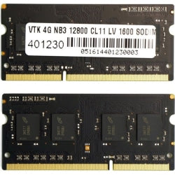 VisionTek 8GB DDR3 SDRAM Memory Module - 8 GB (2 x 4GB) - DDR3-1600/PC3-12800 DDR3 SDRAM - 1600 MHz - SoDIMM - Lifetime Warranty