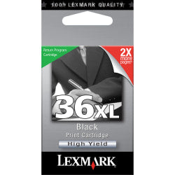 Lexmark 36XL High-Yield Black Ink Cartridge, 18C2170