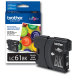 Brother LC61 Black Ink Cartridge, LC61BK