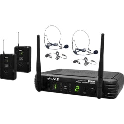 Pyle Pro Premier PDWM3400 Wireless Microphone System, 10-3/4in