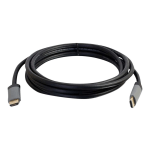 C2G 2m (6ft) HDMI Cable with Ethernet - High Speed CL2 In-Wall Rated - M/M - HDMI cable with Ethernet - HDMI male to HDMI male - 6.6 ft - shielded - black