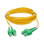 AddOn 2m SC OS1 Yellow Patch Cable - Patch cable - SC/APC single-mode (M) to SC/APC single-mode (M) - 2 m - fiber optic - duplex - 9 / 125 micron - OS1 - halogen-free - yellow