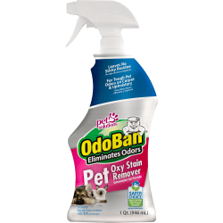 OdoBan Pet Oxy Stain Remover Spray, 32 Oz