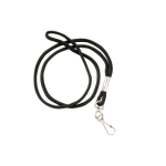 GBC Badgemates Lanyards - Lanyard Black, 12/Pack