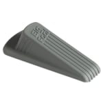 Master Caster Big Foot Doorstop, 1 1/4inH x 2inW x 4 3/4inD, Gray