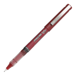 Pilot Precise V7 Liquid Ink Rollerball Pens, Fine Point, 0.7 mm, Red Barrel, Red Ink, Pack Of 12