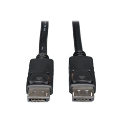 Eaton Tripp Lite Series DisplayPort Cable with Latches (M/M) 100 ft. (30.5 m) - DisplayPort cable - DisplayPort (M) to DisplayPort (M) - 100 ft - black