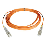 Eaton Tripp Lite Series Duplex Multimode 62.5/125 Fiber Patch Cable (LC/LC), 61M (200 ft.) - Patch cable - LC multi-mode (M) to LC multi-mode (M) - 61 m - fiber optic - duplex - 62.5 / 125 micron - 0.2 dB - orange