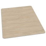 ES Robbins TrendSetter Vinyl Chair Mat For Hard Floors, 36in x 48in, Driftwood