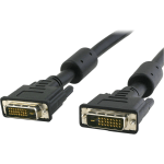 4XEM DVI-D Dual Link Male to Male Digital Video Cable, 6ft, Black