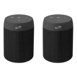 iLive Portable Dual ISB2139B Wireless Speakers, Black