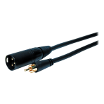 Comprehensive Standard - Audio cable - RCA male to XLR3 male - 6 ft - shielded