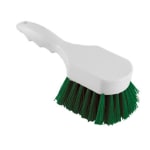 Carlisle Sparta Utility Scrub Brush, 3in x 8in, White/Green