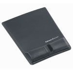 Fellowes Foam Wrist Rest/Mouse Pad With Microban, Graphite