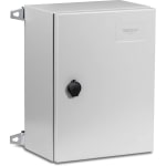 TRENDnet TI-CA2, Wall Mount for Switch, PoE Injector, Fiber Media Converter - Lifetime Protection - Outdoor IP66 Steel Enclosure with Lockable Hinged Door