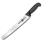 Victorinox Serrated Bread Knife, 10-1/4in, Black Handle