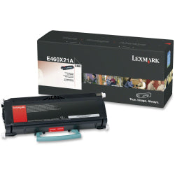 Lexmark E460X21A Extra-High-Yield Black Toner Cartridge