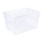 Cambro Camwear Food Box, 15inH x 26inW x 18inD, Clear