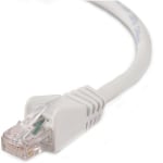 Belkin Cat6 Patch Cable - RJ-45 Male - RJ-45 Male - 7ft - Gray