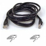 Belkin Cat. 5E UTP Patch Cable - RJ-45 Male - RJ-45 Male - 12ft - Black