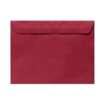 LUX Booklet 6in x 9in Envelopes, Gummed Seal, Garnet Red, Pack Of 1,000