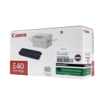 Canon E-40 Black Toner Cartridge, 1491A002CA