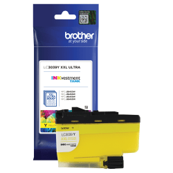 Brother LC3039 Ultra-High-Yield Yellow Ink Cartridge, LC3039Y