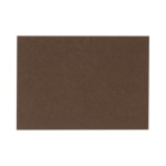 LUX Flat Cards, A6, 4 5/8in x 6 1/4in, Chocolate Brown, Pack Of 1,000