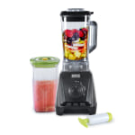 Commercial Chef 1200W 3-Speed High Power Blender, 50.7 Oz, Black