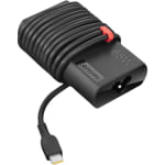 Lenovo ThinkPad 65W Slim AC Adapter (USB Type-C) - 65 W - 120 V AC, 230 V AC Input - 5 V DC Output