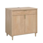 Sauder Clifford Place 29inW Library Base, Natural Maple