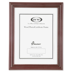 SKILCRAFT Style A Ready-Made Wood Frames, 8in x 10in, Black, Box Of 12 (AbilityOne 7105-00-052-8690)